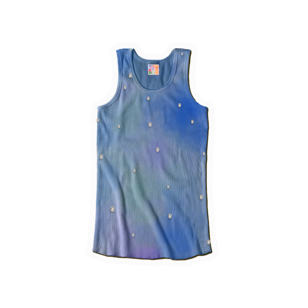 Ribbed Tank Top BLUES